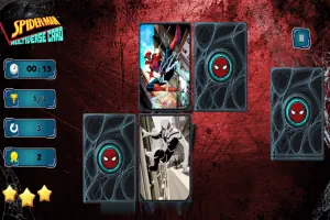 spiderman matching cards